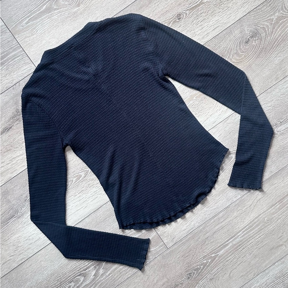 Intimately Free People One Of The Girls Long Sleeve Waffle Knit Thermal - Picture 13 of 15